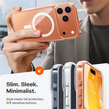 TORRAS iPhone 17 Pro Max Guardian Magnetic Hybrid Skal - MagSafe Kompatibel - Orange