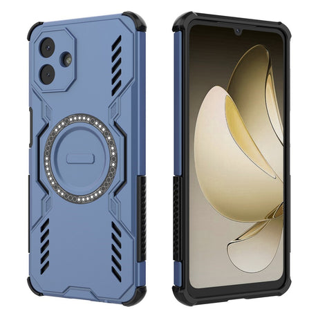 EIDERWOOD Samsung Galaxy A07 Hantverkar Skal m. Värmeavledning - MagSafe Kompatibel - Blå