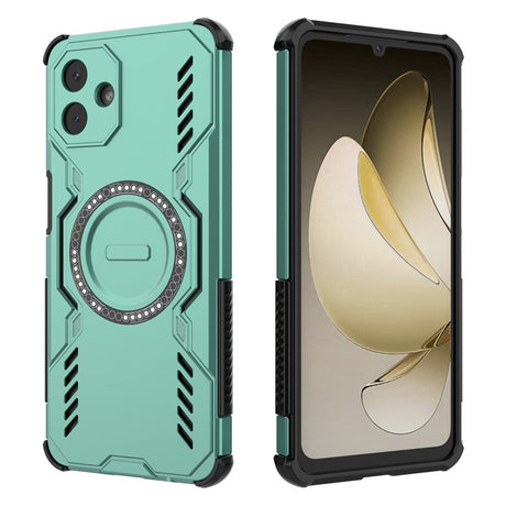 EIDERWOOD Samsung Galaxy A07 Hantverkar Skal m. Värmeavledning - MagSafe Kompatibel - Grön