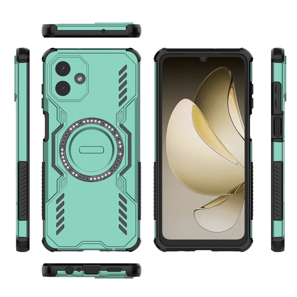 EIDERWOOD Samsung Galaxy A07 Hantverkar Skal m. Värmeavledning - MagSafe Kompatibel - Grön