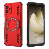 EIDERWOOD Samsung Galaxy A07 Hantverkar Skal m. Värmeavledning - MagSafe Kompatibel - Röd