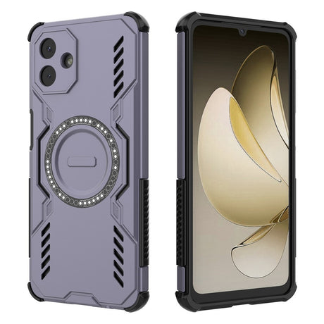 EIDERWOOD Samsung Galaxy A07 Hantverkar Skal m. Värmeavledning - MagSafe Kompatibel - Lila