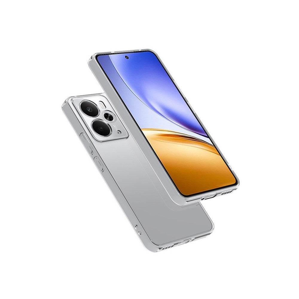 Realme 14T (5G) EIDERWOOD Flexibelt Plast Bakside Skal – Genomskinlig