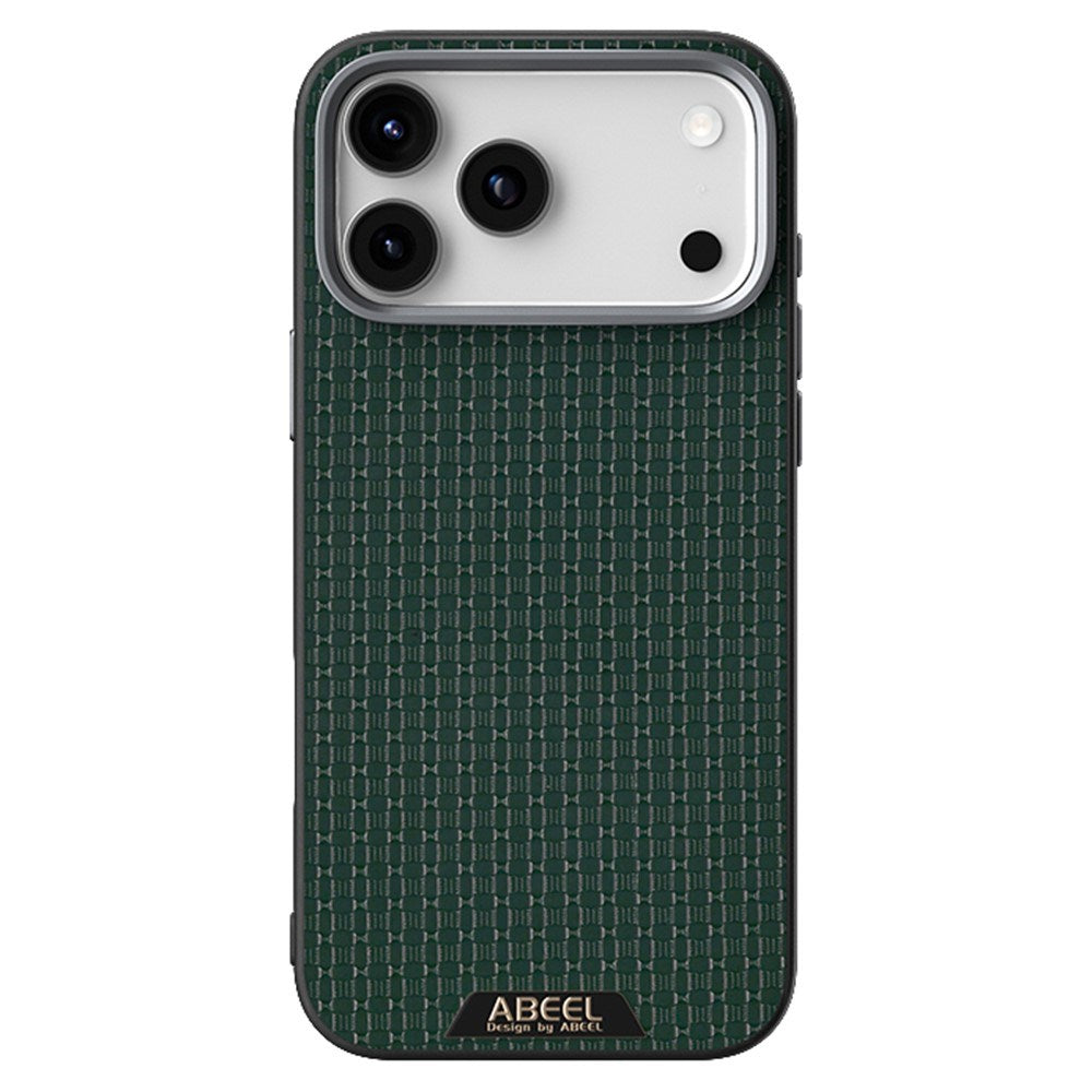 iPhone 18 Pro / 17 Pro ABEEL Hybrid Skal - MagSafe Kompatibel - Grön