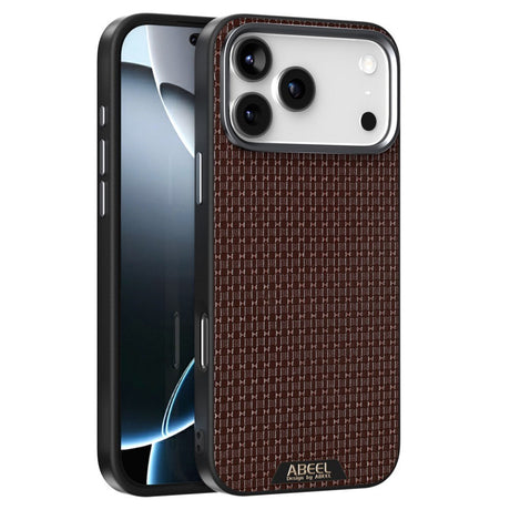 iPhone 18 Pro / 17 Pro ABEEL Hybrid Skal - MagSafe Kompatibel - Brun