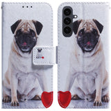 EIDERWOOD Samsung Galaxy S25 FE Konstläder Flip Fodral m. Motiv - Hund