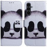 EIDERWOOD Samsung Galaxy S25 FE Konstläder Flip Fodral m. Motiv - Panda