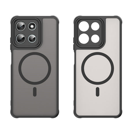 EIDERWOOD Motorola Moto G56 Hybrid Plast Skal - MagSafe Kompatibel - Svart