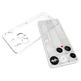 Nothing Phone (3) EIDERWOOD Slim Plast Skal - Genomskinlig