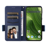 Fairphone (Gen. 6+ / Gen. 6) EIDERWOOD Konstläder Fodral m. Rem - Mörkblå