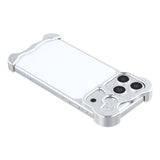 iPhone 17 Pro Tvådelat Metall Bumper Skal - Silver