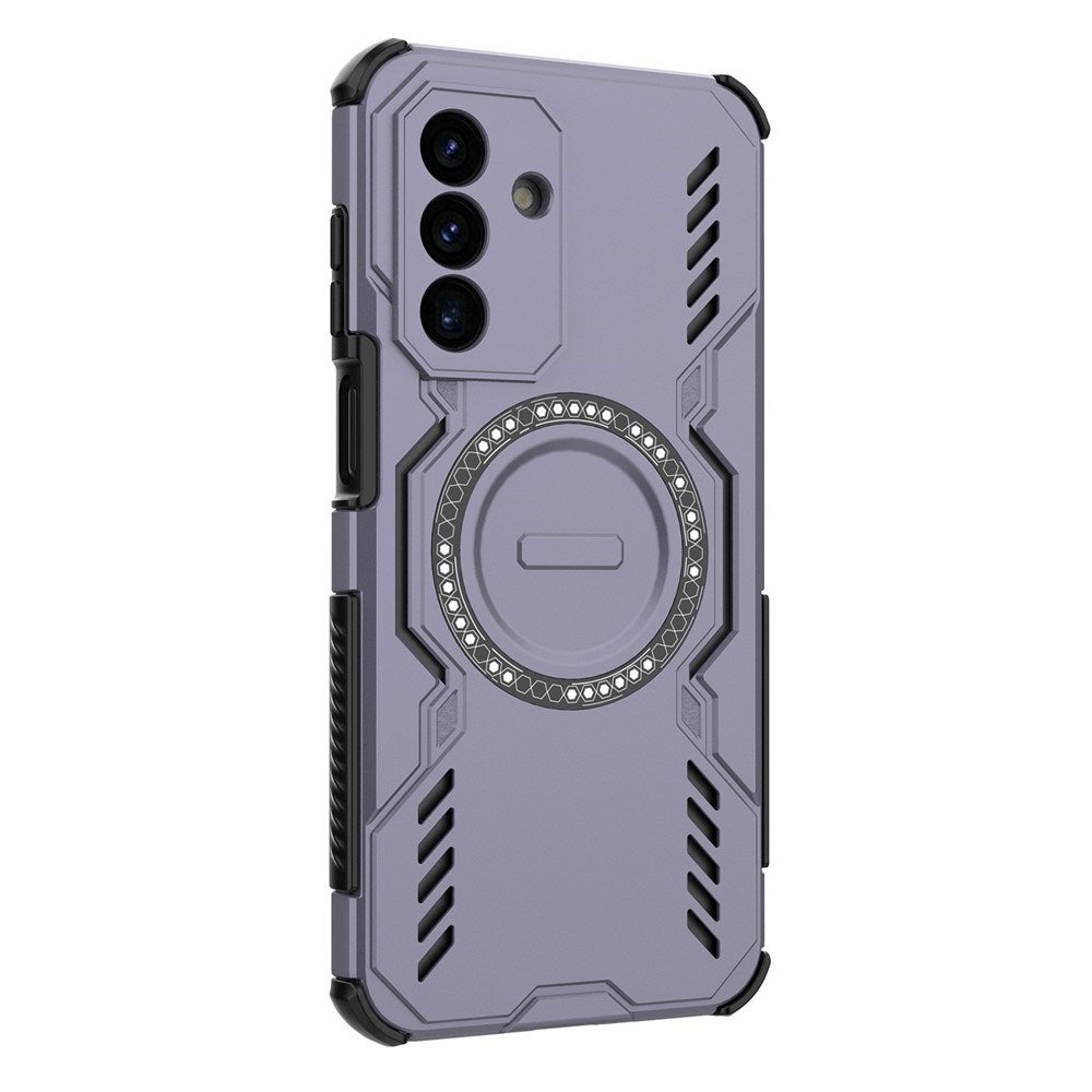 EIDERWOOD Samsung Galaxy A17 (5G) Hantverkar Skal med Värmeavledning - MagSafe Kompatibel - Grå-Lila