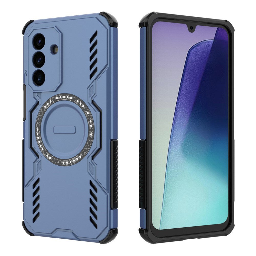 EIDERWOOD Samsung Galaxy A17 (5G) Hantverkar Skal med Värmeavledning - MagSafe Kompatibel - Blå