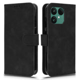 Fairphone 6 EIDERWOOD Konstläder Fodral m. Korthållare & Stativfunktion – Svart
