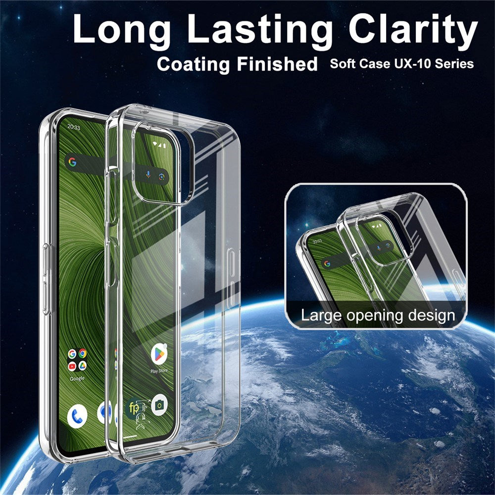Fairphone 6 IMAK Flexibelt Plastskal - Genomskinlig