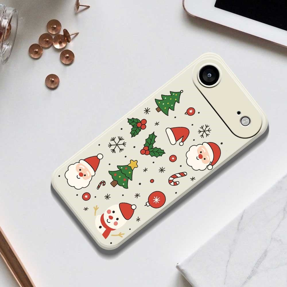 EIDERWOOD iPhone Air Jul Skal - Flexibel Plast - Julmotiv / Beige