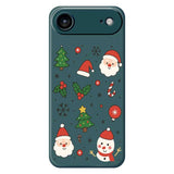EIDERWOOD iPhone Air Jul Skal - Flexibel Plast - Julmotiv / Grön