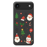 EIDERWOOD iPhone Air Jul Skal - Flexibel Plast - Julmotiv / Svart