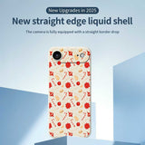 EIDERWOOD iPhone Air Jul Skal - Flexibel Plast - Julgodis / Svart