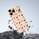 EIDERWOOD iPhone 17 Pro Max Jul Skal - Flexibel Plast - Julgodis / Beige