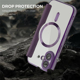 EIDERWOOD iPhone 17 Fodral med Genomskinlig Baksida - MagSafe Kompatibel - Lila