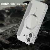 EIDERWOOD iPhone 17 Fodral med Genomskinlig Baksida - MagSafe Kompatibel - Grå