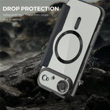 EIDERWOOD iPhone Air Fodral med Genomskinlig Baksida - MagSafe Kompatibel - Svart