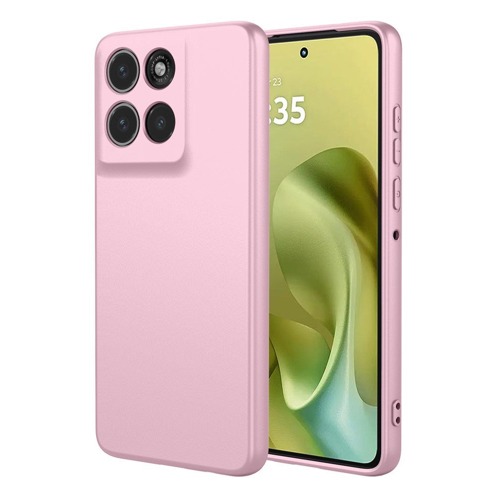 EIDERWOOD Motorola Moto G86 Fodrat Flexibelt Plast Skal - Rosa
