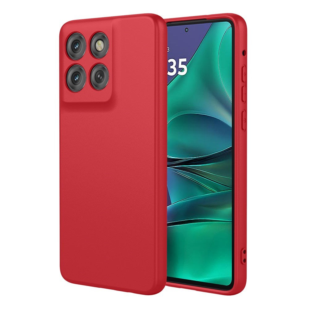 Motorola Moto G Stylus 5G (2025) EIDERWOOD Flexibelt Plast Skal - Röd
