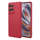 Motorola Edge 60 Neo / 50 Neo / ThinkPhone 25 ENKAY Silikon Skal - Röd