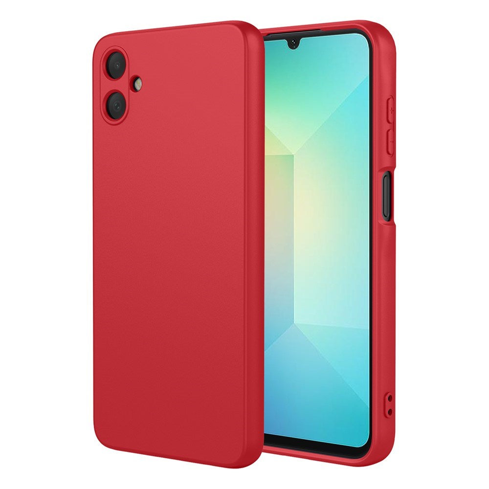 EIDERWOOD Samsung Galaxy A07 Fodrat Flexibelt Plast Skal - Röd