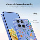 EIDERWOOD Motorola Moto G86 Flexibelt Plast Skal m. Print - Vilda Blommor