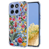 EIDERWOOD Motorola Moto G56 Flexibelt Plast Skal med Blommotiv - Genomskinlig / Liljor