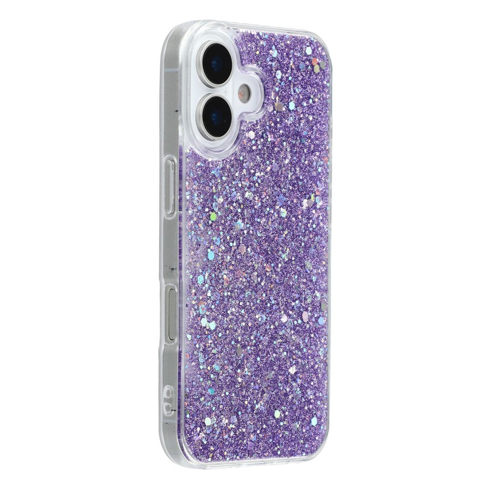EIDERWOOD iPhone 17 Glitter Skal - Lila