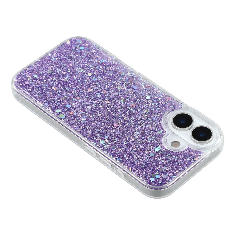 EIDERWOOD iPhone 17 Glitter Skal - Lila