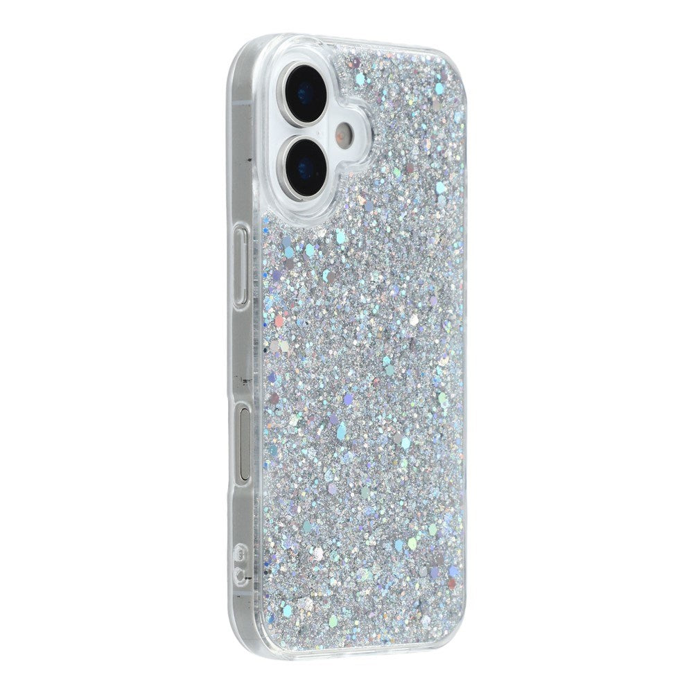 EIDERWOOD iPhone 17 Glitter Skal - Silver