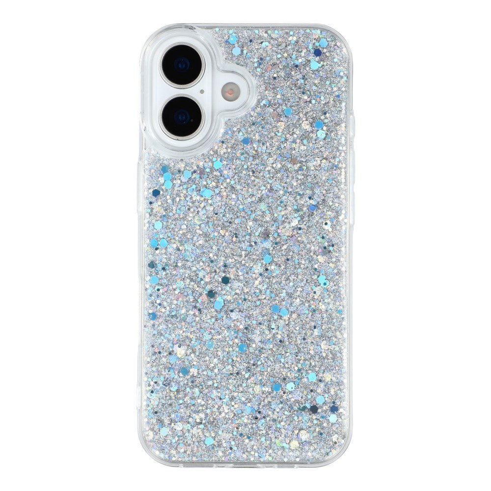 EIDERWOOD iPhone 17 Glitter Skal - Silver