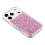 EIDERWOOD iPhone 17 Pro Glitter Skal - Rosa
