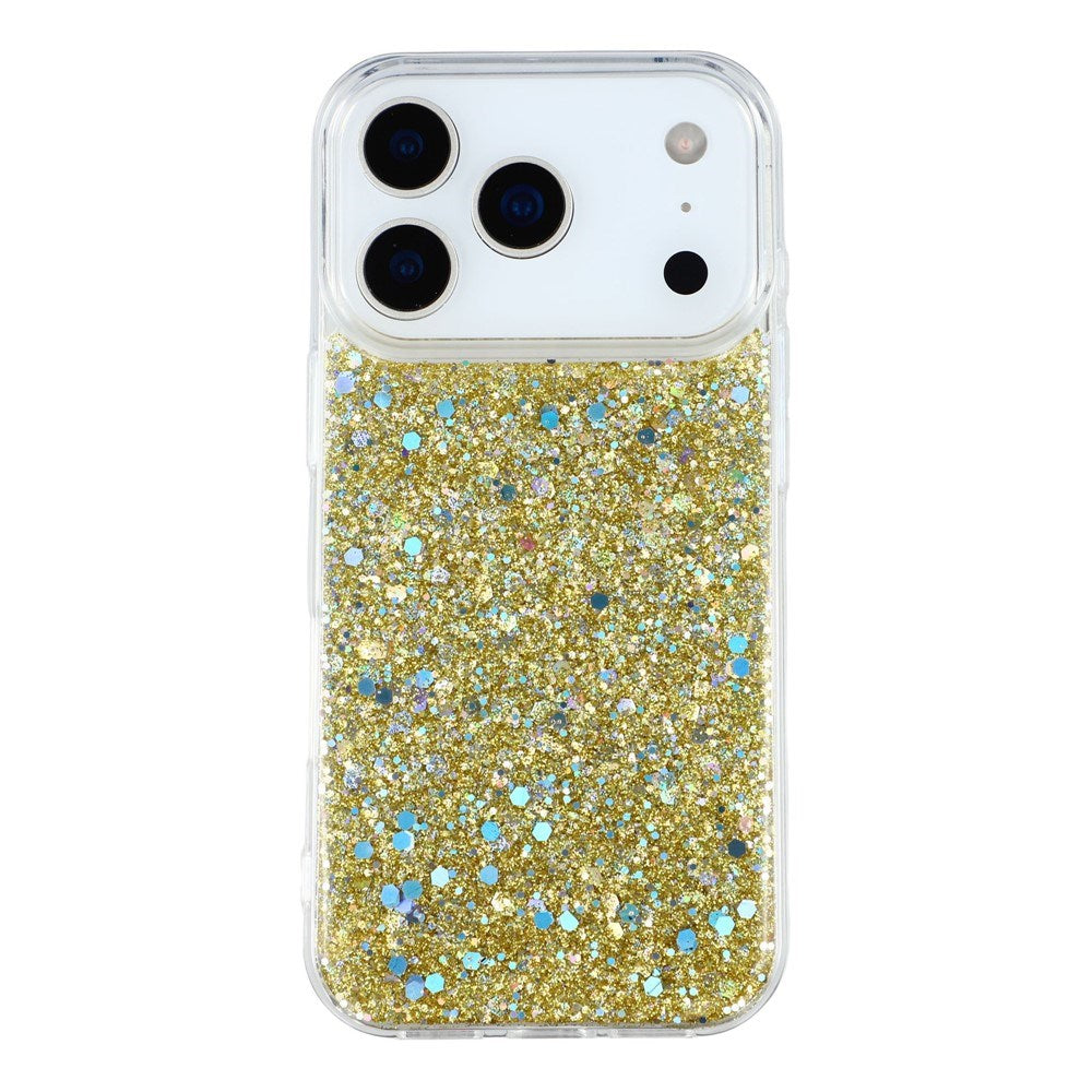 EIDERWOOD iPhone 17 Pro Glitter Skal - Guld
