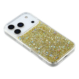 EIDERWOOD iPhone 17 Pro Glitter Skal - Guld
