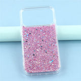 EIDERWOOD iPhone 17 Pro Max Glitter Skal - Rosa