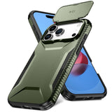 iPhone 18 Pro Max / 17 Pro Max EIDERWOOD Hybrid Plast Skal m. Cam Slider - Grön