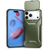 iPhone 18 Pro Max / 17 Pro Max EIDERWOOD Hybrid Plast Skal m. Cam Slider - Grön