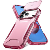 iPhone 18 Pro Max / 17 Pro Max EIDERWOOD Hybrid Plast Skal m. Cam Slider - Rosa