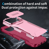 iPhone 18 Pro Max / 17 Pro Max EIDERWOOD Hybrid Plast Skal m. Cam Slider - Rosa