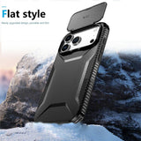 iPhone 18 Pro Max / 17 Pro Max EIDERWOOD Hybrid Plast Skal m. Cam Slider - Svart