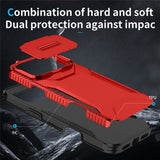iPhone 18 Pro Max / 17 Pro Max EIDERWOOD Hybrid Plast Skal m. Cam Slider - Röd
