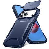 iPhone 18 Pro Max / 17 Pro Max EIDERWOOD Hybrid Plast Skal m. Cam Slider - Blå