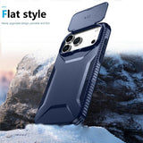 iPhone 18 Pro Max / 17 Pro Max EIDERWOOD Hybrid Plast Skal m. Cam Slider - Blå