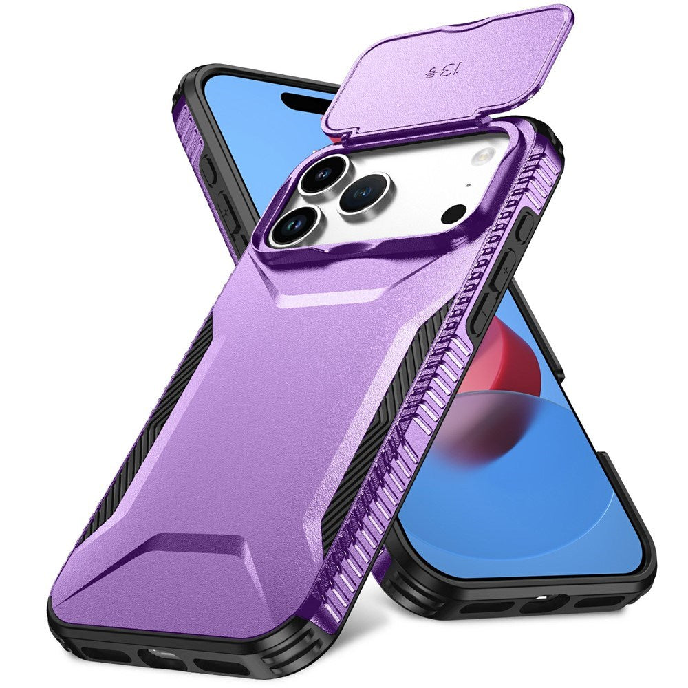 iPhone 18 Pro Max / 17 Pro Max EIDERWOOD Hybrid Plast Skal m. Cam Slider - Lila